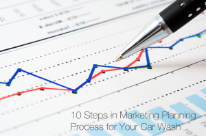 10 Steps in Marketing Planning Process for Your Car Wash