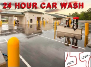 Merits and Demerits of a 24hours car wash