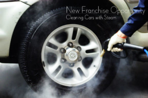 New franchise opportunities - cleaning cars with steam