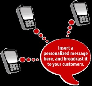 Marketing through SMS